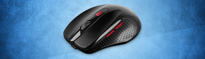 SVEN RX-450W wireless mouse — cursor speed under control