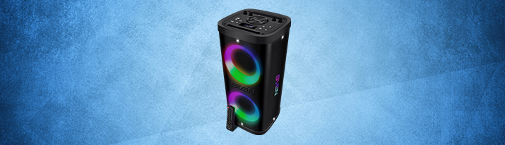 SVEN PS-930 portable audio system — your bright party with dancing and karaoke SVEN PS-930 portable audio system — your bright party with dancing and karaoke