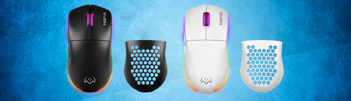 SVEN RX-G980W gaming mouse — precision, speed and complete freedom of action