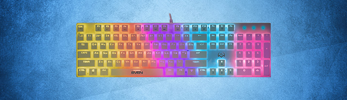 SVEN KB-G9200 mechanical gaming keyboard — maximum control in each command