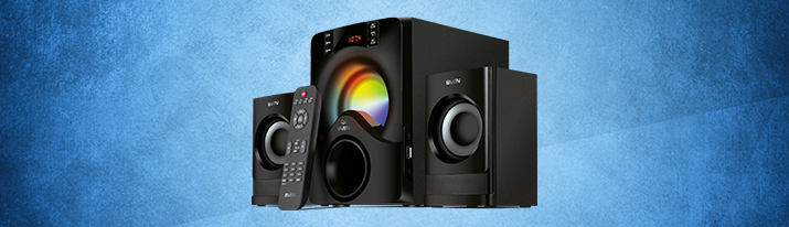 SVEN MS-312 acoustics — spectacular sound in 2.1 format