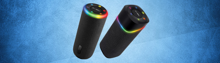 SVEN PS-150 and PS-155 portable speakers — compact speakers with RGB backlight SVEN PS-150 and PS-155 portable speakers — compact speakers with RGB backlight