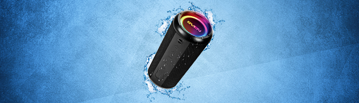 SVEN PS-315 portable speaker — powerful bass and spectacular lighting