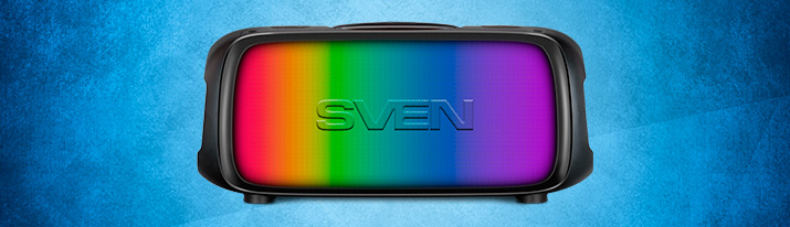 SVEN PS-860 party audio system  — holiday in motion