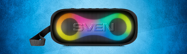 SVEN PS-165 portable acoustic system — a grown-up classic with backlight